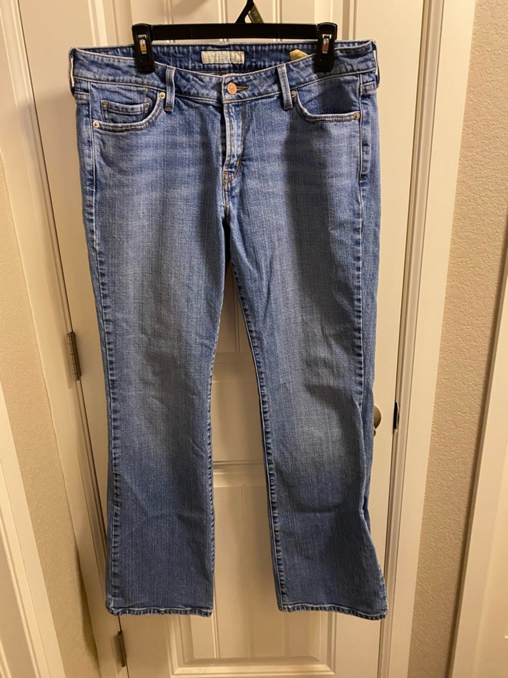 Levis 545 Jeans 14 Long Low Boot Cut Stretch Blue Denim Bootcut 14L 2008